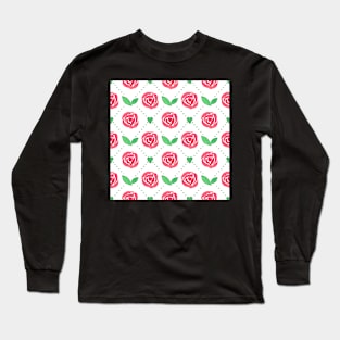 Shabby chic roses Long Sleeve T-Shirt